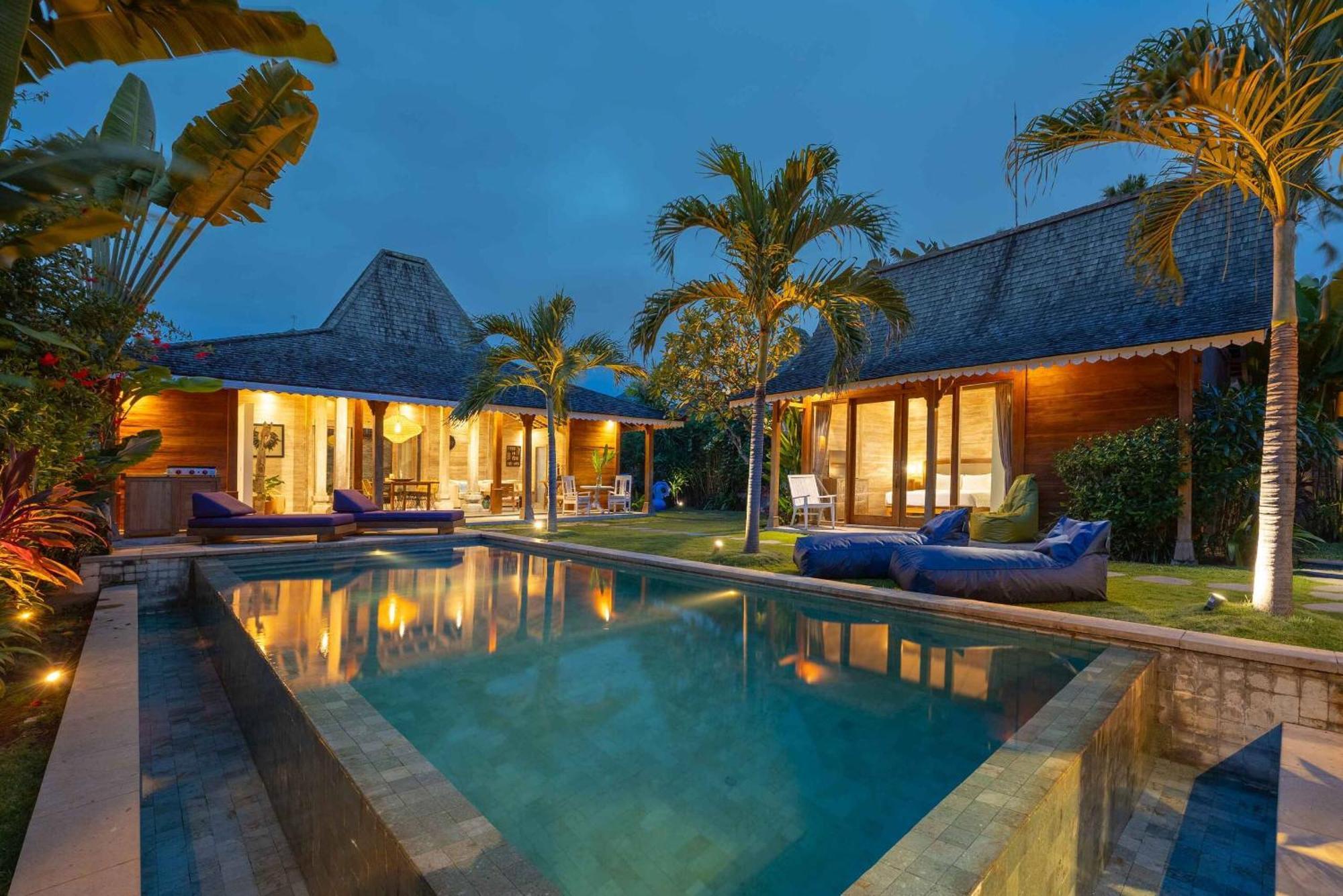 Villa Du Bah - Family Gateway 3Br Villa 12Min To Beach With Private Pool And Parking Kerobokan Zewnętrze zdjęcie