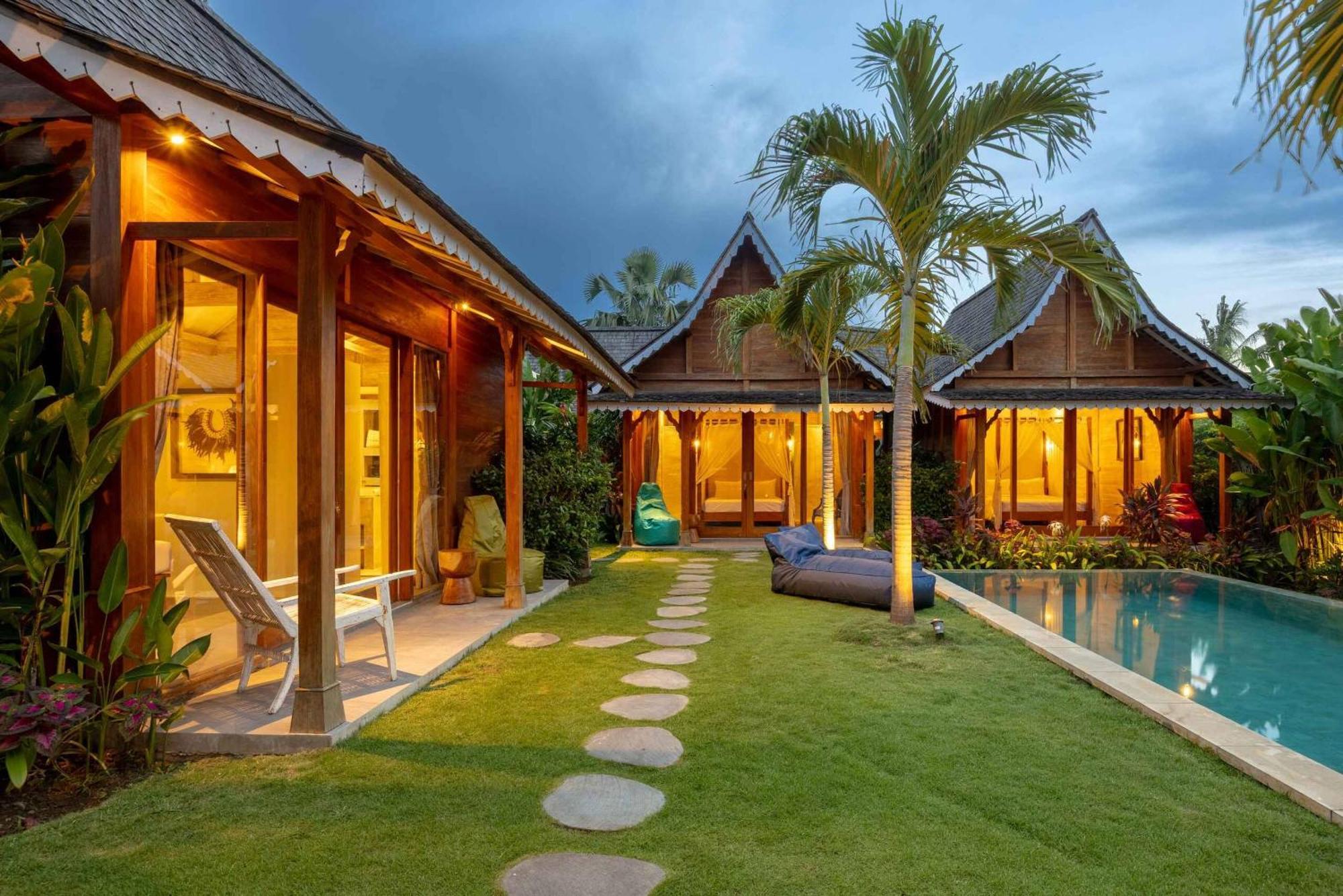 Villa Du Bah - Family Gateway 3Br Villa 12Min To Beach With Private Pool And Parking Kerobokan Zewnętrze zdjęcie