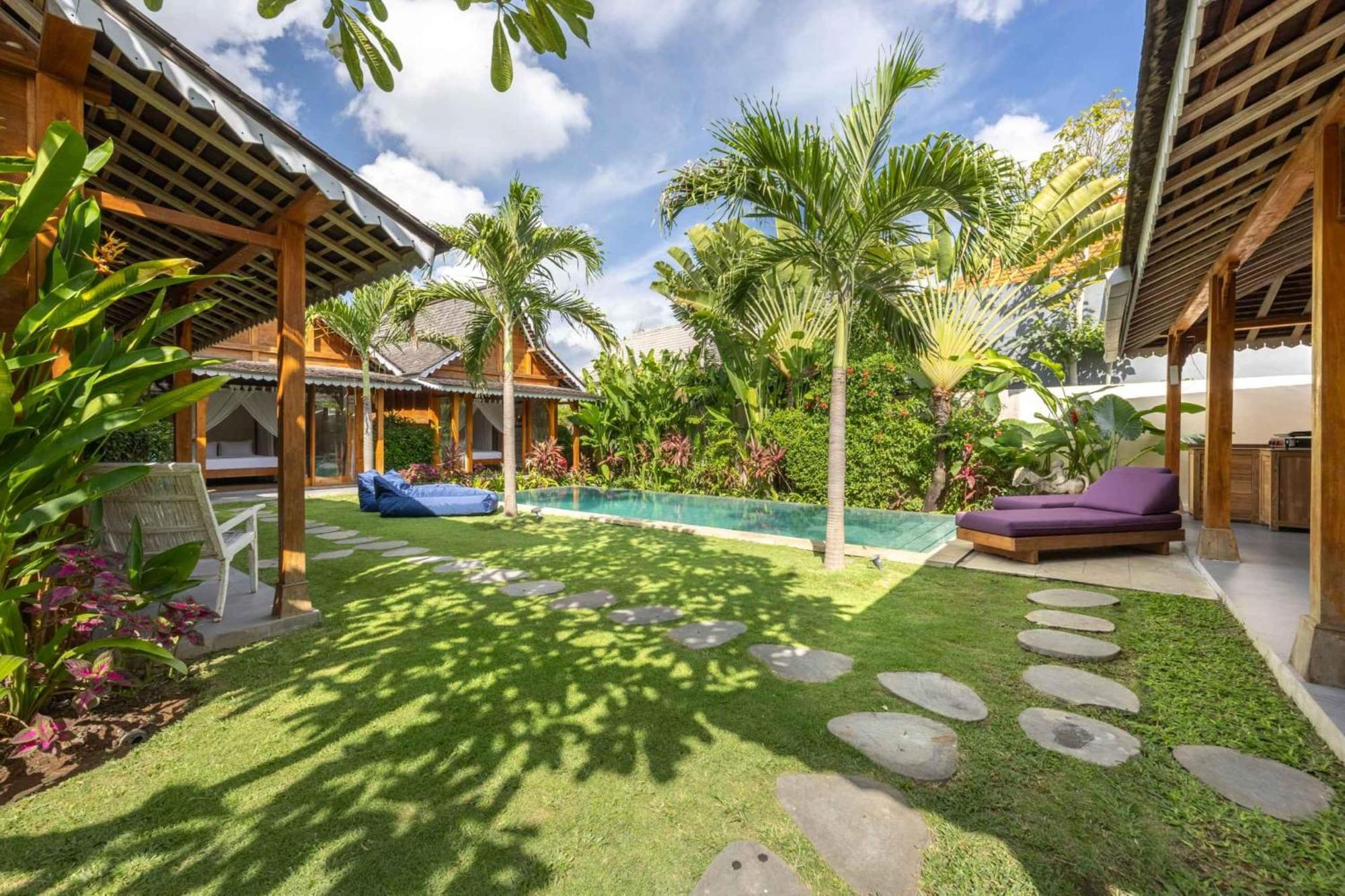 Villa Du Bah - Family Gateway 3Br Villa 12Min To Beach With Private Pool And Parking Kerobokan Zewnętrze zdjęcie
