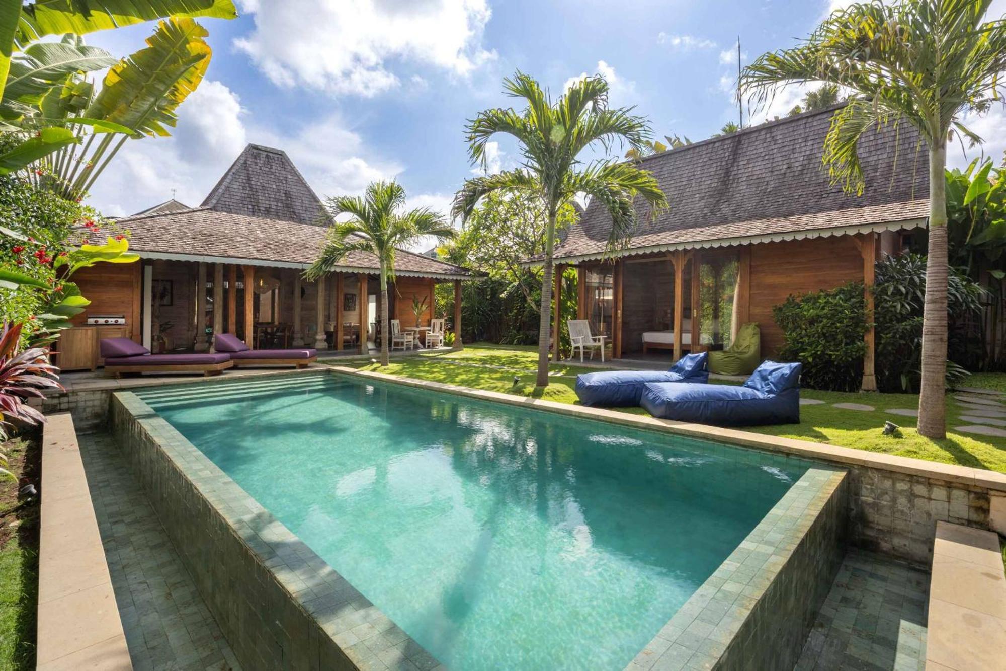 Villa Du Bah - Family Gateway 3Br Villa 12Min To Beach With Private Pool And Parking Kerobokan Zewnętrze zdjęcie