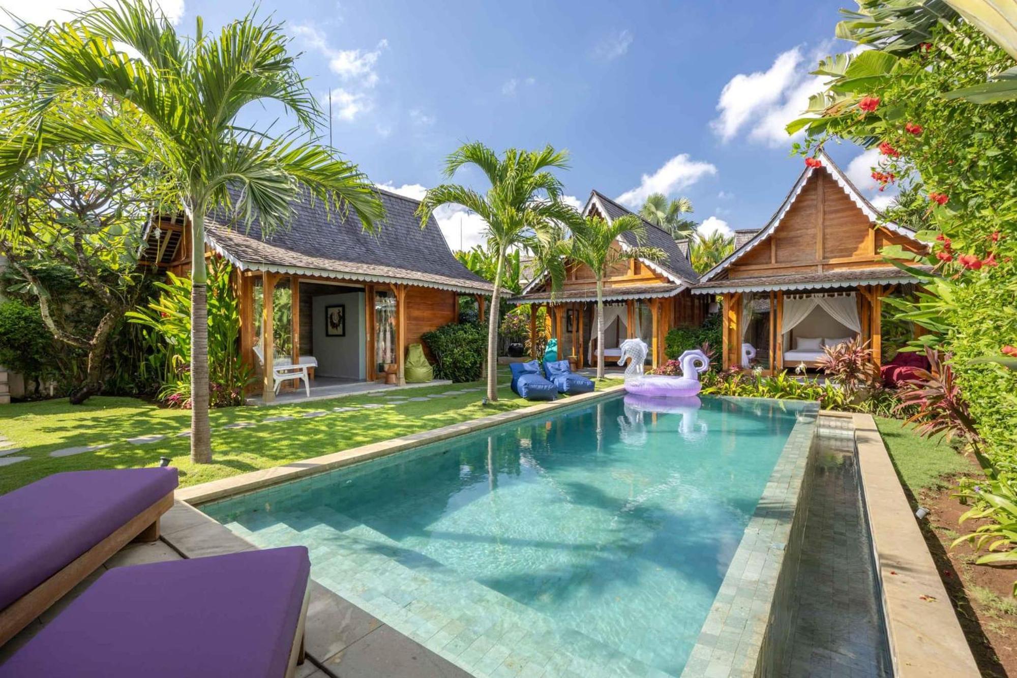 Villa Du Bah - Family Gateway 3Br Villa 12Min To Beach With Private Pool And Parking Kerobokan Zewnętrze zdjęcie