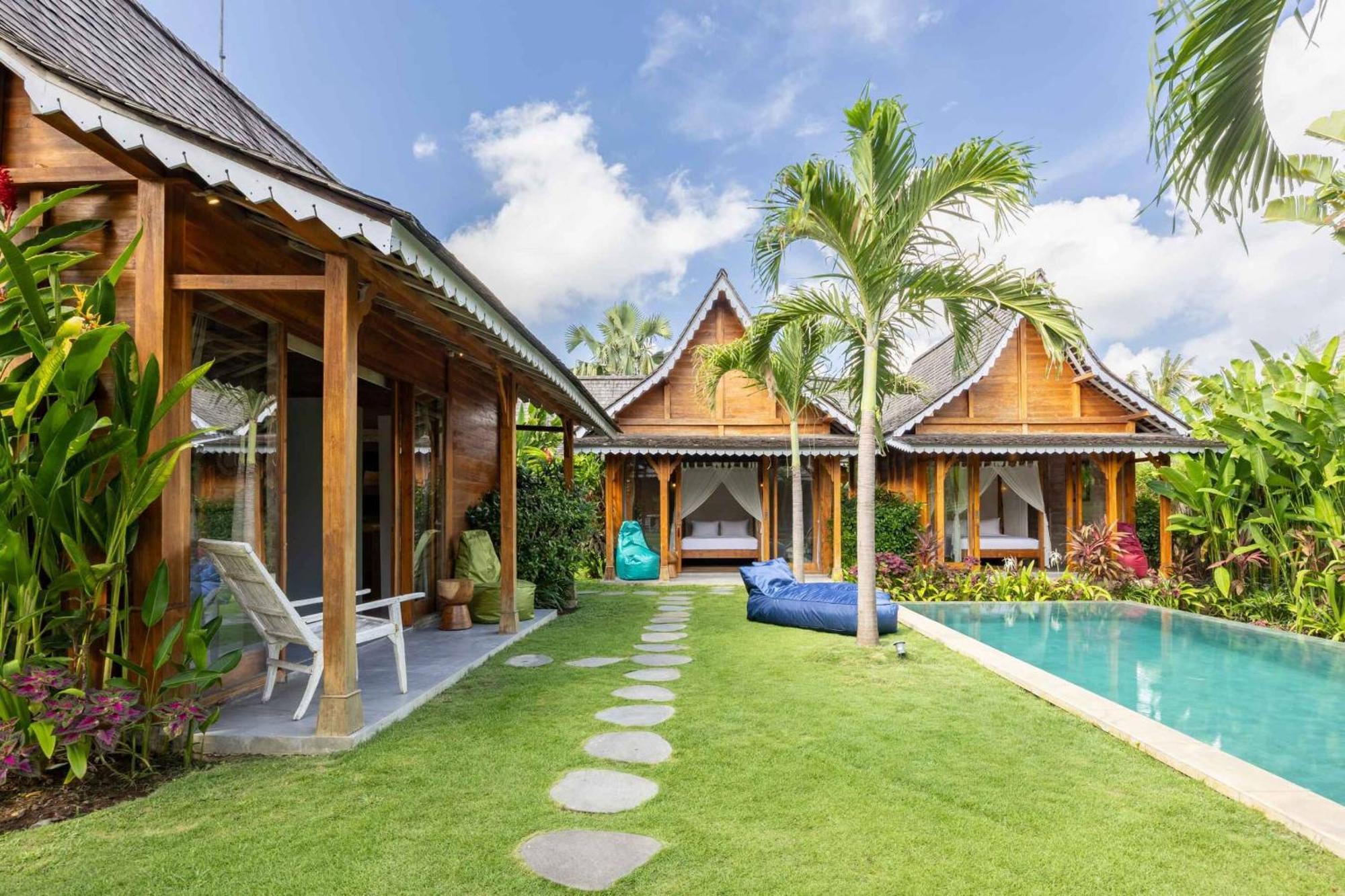 Villa Du Bah - Family Gateway 3Br Villa 12Min To Beach With Private Pool And Parking Kerobokan Zewnętrze zdjęcie